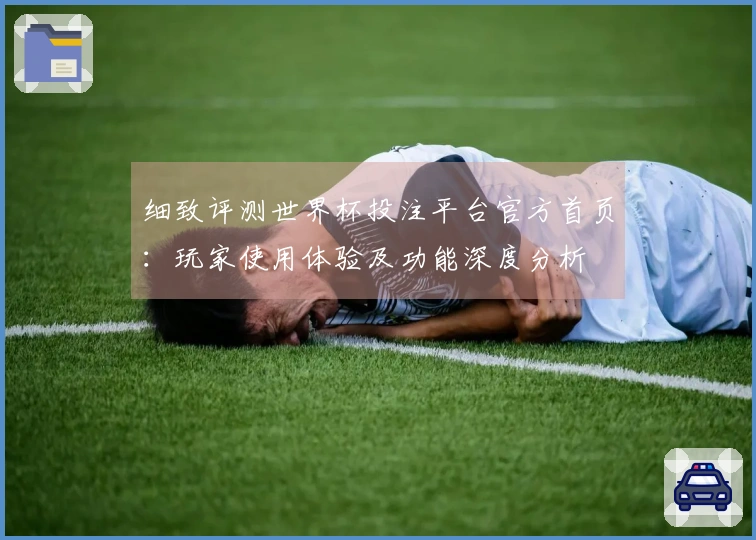 细致评测世界杯投注平台官方首页：玩家使用体验及功能深度分析