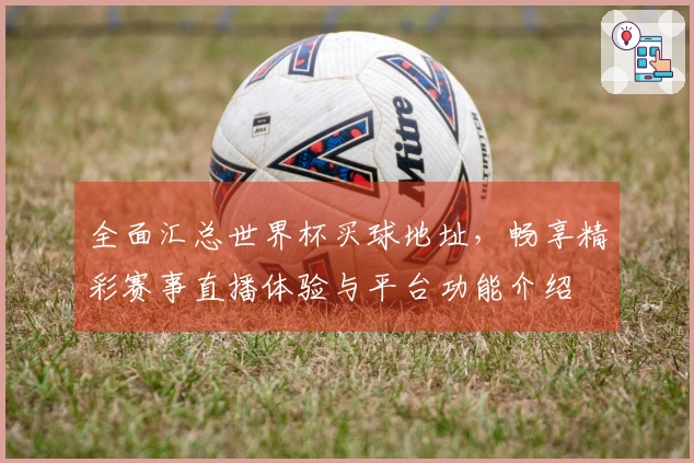 全面汇总世界杯买球地址，畅享精彩赛事直播体验与平台功能介绍